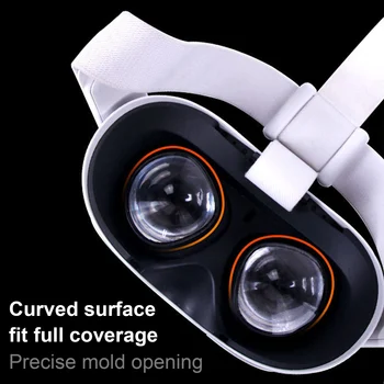 4PCS VR Objektiv Zaščitnik Film Za Oculus Quest 2 VR Očala TPU Mehko Film VR Objektiv Zaščitnik HD Film Anti-scratch Za Oculus Quest2
