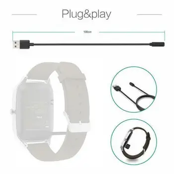 Smart Pribor Za-ASUS-Zen Watch-2-Smart-Watch Pametno Gledati napajalni Kabel USB-Magnetno-Hitreje-Polnjenje-Kabel-Polnilnik