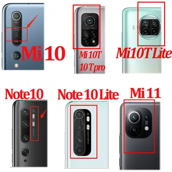 Za Xiaomi Mi 11 Lite 11i Obroč Primeru,Pametni telefon Primerih Mi Opomba 10 T Lite Silikonski Prozoren Pokrov Mi10T Pro Mi11 Ultra Primeru