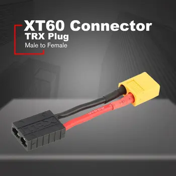 3cm Moški XT60 Konektor Ženski TRX ZA Traxxas Plug Adapter Kabel za RC Baterije Pretvornik Daljinski upravljalnik Igrače Oprema