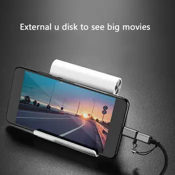 Mobilni Telefon Adapter Micro USB Na USB C Adapter Microusb vmesnik USB Za Huawei A7 Xiaomi Tip C Samsung Galaxy Priključek K6A8