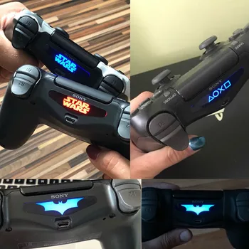 2PC Igra Svetlobe Bar Vinilne Nalepke Nalepke Kože Led Lightbar Film Za Sony PS4 Playstation 4 Dualshock 4 pro Igra opremo