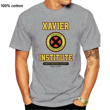 X-MEN XAVIER INSTITUTE NEW YORK NEURADNO MAJICA s kratkimi rokavi MOŠKI ŽENSKE OTROCI VELIKOSTI & COLS Cotton Tee Shirt Priljubljen