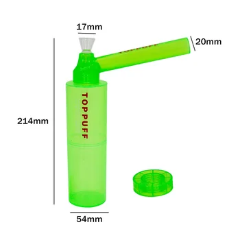 241mm Prenosni Top Vode Hookah Vijak na Steklenico Pretvornik Plastičnih Hookah Pitje Skodelico Obliko Cevi, Pribor Za Kajenje