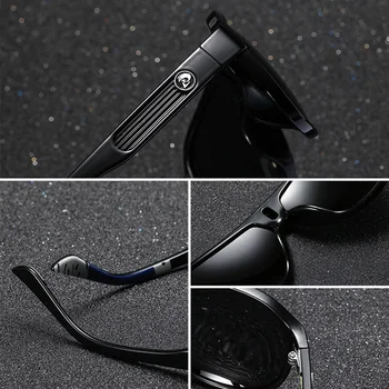 DUBERY blagovno Znamko Design Prostem Polarizirana Pilotni sončna Očala Moških Retro Ogledalo UV400 sončna Očala za Moške Vožnje Odtenki Moški Oculos