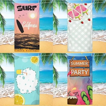 2021 novo Plaži risanka tiskanje plaža brisačo, športne hitro sušenje vpojno brisačo, plavanje, fitnes, šport potenje plaža brisačo