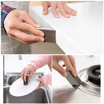 1cps čarobno emery goba radirka, da odstranite madeže rje čiščenje ščetko, lonci in sklede kuhinja melamin goba za čiščenje ščetke
