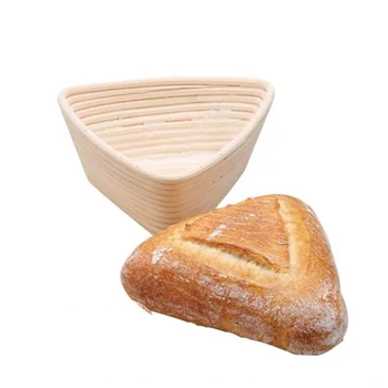 Fermentacija Rattan Košarico Testo Kruh za Preverjanje, ki Dokazujejo, Košarice s pokrovom Kvasec Kruh Fermentacijo Košare Kuhinja Bakeware