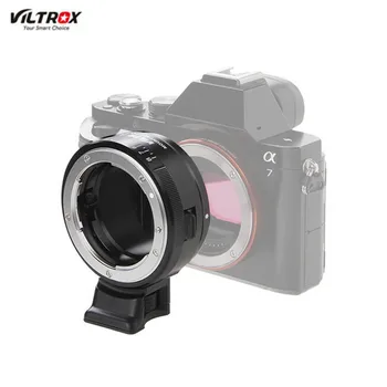 Viltrox NF-NEX Objektiv nastavek za Nikon F AF-S AI G Objektiv za Sony E Fotoaparat A9 A7SII A7RII NEX 7 A6500 w/ Stojalo, Zaslonke Obroč