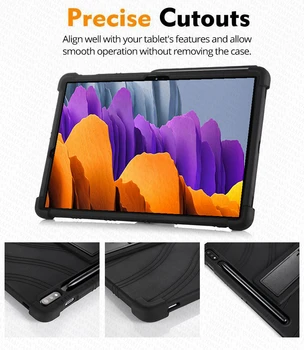 Ultra-tanek Pametni Tkane Silikon TPU Ohišje Za Samsung Galaxy Tab S7 SM-T870 SM-T875 11 Inch Tablet Funda Capa Pokrov
