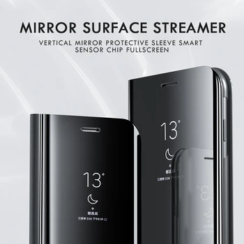 Ogledalo Primeru Telefon Za Xiaomi Redmi Opomba 9 9 8 7 K20 5 6 Pro 4X 8T 8 8A 7 7A 5 Plus Mi 10 Opomba 10 9 SE A1 A2 5X 6X Pokrov
