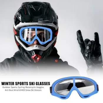 Motorno kolo Anti UV Modni Očala Proti Bleščanju Windproof zaščito pred soncem Očala Osebnost Kolesarjenje Off-Road Smučarska Očala Šport