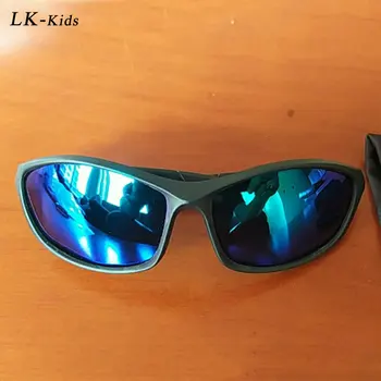 LongKeeper Otrok TR90 Polarizirana sončna Očala Otroci Kul sončna Očala Z ohišjem, ki je UV400 Šport Buljiti Fantje Dekleta Oculos De Sol