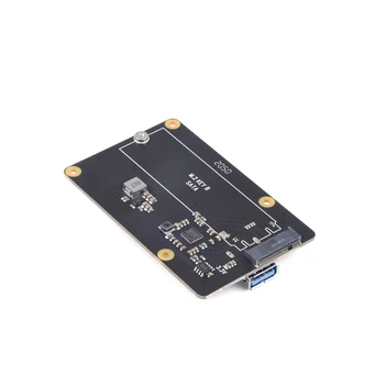 M. 2 NGFF SSD za Shranjevanje Trdi Disk Expansion Odbor X862 USB3.1 Ščit Razširitev Modul Z Ohišjem, Ki Je Za Raspberry Pi 4 Model B