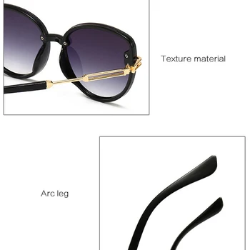 Elbru Nova Sončna Očala Moški Ženske Prevelik Mačka Oči Očala Moda Luksuzni Kovinski Okvir Sončna Očala Dekoracijo Plaži Očala