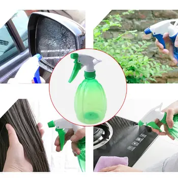 500 ml Plastični Prozorni Sproži Prazno Vodo Spray Steklenico Razpršilo Cvet Rastlin G6DA