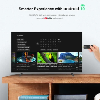 TV Palico za Android 10 TV Dongle, 16GB 2GB 2.4 G/5 G Dual-Band WiFi, Bluetooth, združljiva 4.2 Multimedijski Predvajalnik, Televizijo Dodatki