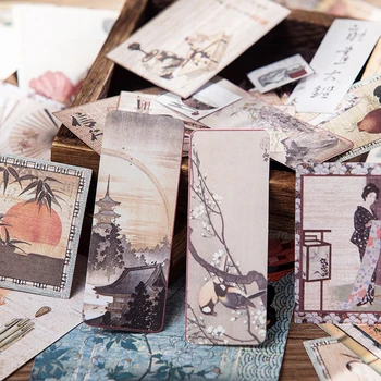 38Pcs Japonska Showa Zbiranje Nalepk Potovanja Junk List Plovila, Papir DIY Scrapbooking Obrti Dnevnik Album TN Dekorativni