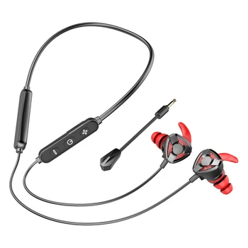 BT-66 brezžična tehnologija Bluetooth 5.0 CVC8.0 Aktivno Zmanjševanje Hrupa IC Iger na srečo Športne in-Ear Slušalke S Snemljivo Mikrofon