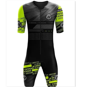 Vv Športnih Modelov za Moške Triatlon Obleko Dirke Go Pro Team Oblačila 0ne-Kos Kolesarjenje Skinsuit Ciclismo Maillot Jumpsuit Oblačila