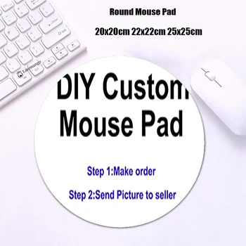 Mala Asus Rog Trajne Mouse Pad Računalnik pisarne Pribor Kawaii Mousepad Igralni Krog Igralec Mat Tipkovnico LOL Preprogo Miši