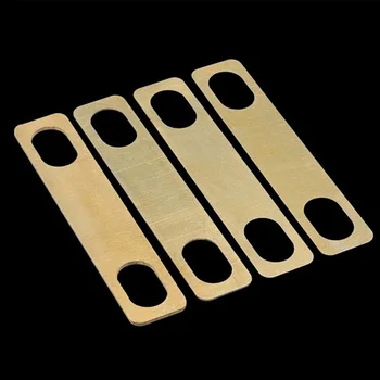 4 Kosov 0,2 mm, 0,5 mm, 1 mm Debeline Vratu Kitare Krepitev Kovinski Skupno Za Električna Kitara / Bass Luthier Orodja