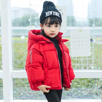 Otrok Bombaž Pozimi korejski navzdol Plašč otroška Oblačila navzdol Jakno Bombaž-Oblazinjena Oblačila, Bombaž-Oblazinjeni Jakno