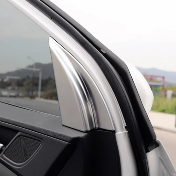 Za Hyundai Tucson 2016 2017 2018 ABS Mat Car interior A-steber Zvočnik rog obroč Pokrov Trim Avto Styling pribor 2pcs