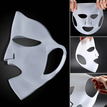 1Pcs Silikonski Vlažilna Maska za Večkratno uporabo Nepremočljiva Maska za Nego Obraza Orodje, Da se Prepreči Izhlapevanje Olje Maske