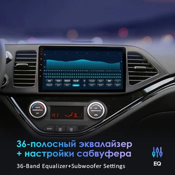 EKIY 36EQ Autoradio Za FIAT EGEA TIPO - 2018 Android 9.0 Vse-v-Enem Navigacija GPS 360 Fotoaparat Multimedijski Predvajalnik Videa