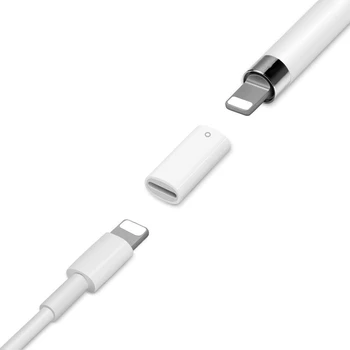 Polnjenje Pretvornik Kabel, Ženski Ženski Adapter 8Pin Konektor za Apple Svinčnik iPad Pro