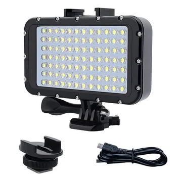 Izpolnite Lučka Lučka za Napajanje Lučka Kamere Potapljanje vodoodporna LED Luč Za GoPro Hero 9 7 8 6 5 Xiaomi Yi 4K Mijia Sjcam SJ8/10 H9R T5E