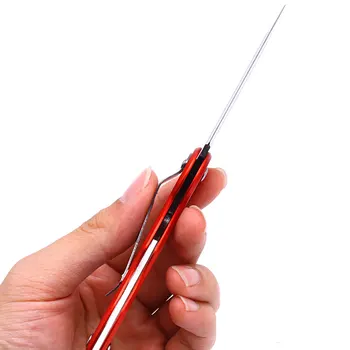 Folding Nož Za Kampiranje Orodje Prenosnih Pocket Preživetje Reševanje Mini Lupilnikom Keychain Taktično Lov Na Prostem Orodja Večfunkcijsko