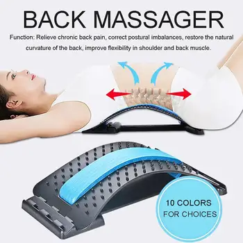 Dropship Nazaj Pasu Stretch Opreme Magic Massager Nosila Fitnes Pas Podporo Sprostitev Hrbtenice Lajšanje Bolečin Naključno Barvo