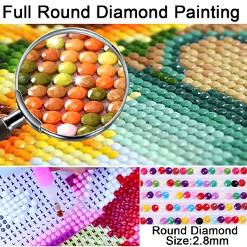 5D Diy Diamond Slikarstvo Risanka Dekle Portret Celoten Kvadratni/Krog Diamond Vezenje Mozaik Kit HD Kakovostnih Ročno izdelanih Izdelkov