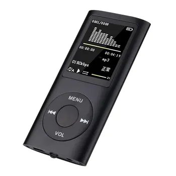 Mp3 Predvajalnik, Hi-fi Prenosne Glasbe Walkman z Fm Oddaja Funkcijo Snemanja Podpira Multi-Language Snemanje E-Knjige Walkman