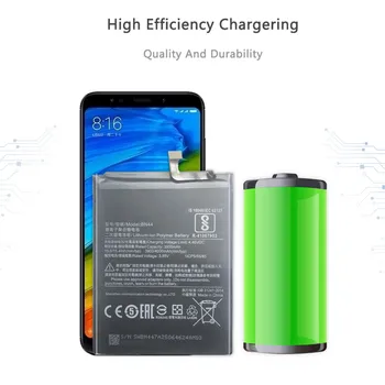 Za Xiao Mi Redmi 5Plus BN44 Telefon Baterija BN 44 Za Xiaomi Redmi 5 Redmi5 Plus Nadomestna Baterija 4000 mah Z Brezplačno Orodja