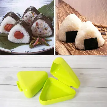 Trikotnik Suši DIY Nori Riž Žogo Polje, Pritisnite Plesni Onigiri Maker Kuhinja Orodje