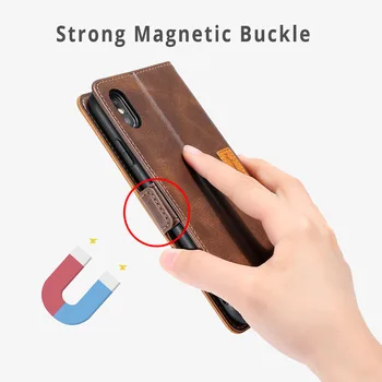 Flip Case za Xiaomi Redmi Opomba 9S 9T 9 Pro Max Prime Coque Magnet Denarnice Knjiga Kartice Slotov Funda na Redmi 9 9A 9C 9AT Telefon Kritje