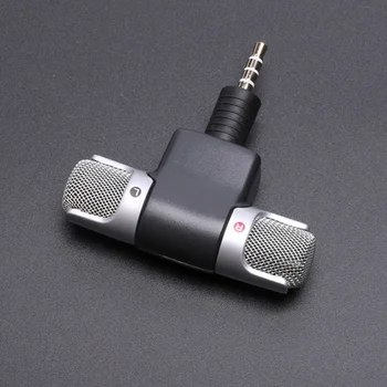 Prinaša dobička Kovinski Mikrofon 3.5 mm Jack Lavalier pritrjevalni Mikrofon Mini Audio Mikrofon Za Govor Leture Mobilni Telefon Mikrofon