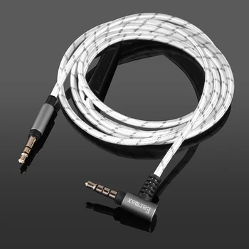 OCC Najlon avdio kabel z mikrofonom Za V-MODA Crossfade LP LP2 M-100 M-80 V-80 M-200 Onkyo H900M H500BT BTB H500M MBheadphones