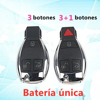 Za Mercedes Benz Leto 2000+ Podpira Izvirno NEC In BGA Smart Remote Key Lupini Fob 3 Gumbi Tipko Primeru Zamenjajte