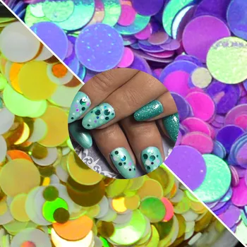 12 Mrežo Nail Art Diski Mešane Barve Diski Nail Art High-end Barve DIY Nail Art Bleščica Orodja Nail Art Dekorativni Nohte Art Nails