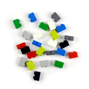 100 kozarcev 1*2 DIY Večino Gradbenih Blokov Združljiv Vseh Znamk Pika Debele opeke več barve Izobraževalne Ustvarjalne Igrače za Otroke