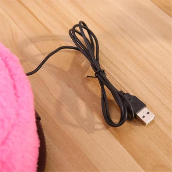 Mat Ogrevano Mouse Pad Mousepad Visoke Kakovosti Usb Ogrevanje Igrati Igro Zimske Prenosni 2021 USB PVC Wristguard Black Mause Ročno Toplejše