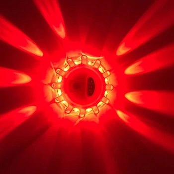 Magnetni Sili Svetlobe Avto Svetilnik LED Strobe SOS Varnost Opozorilo Nočne Luči ob Cesti na Prostem Utripa Lučka s Kavljem