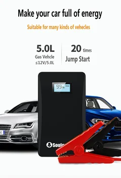Soulor X3D X3 Jump Starter 12000mAh Vrha 400A Prenosni Sili Starter Auto Akumulator Booster Mini Power Bank za 12V Avto