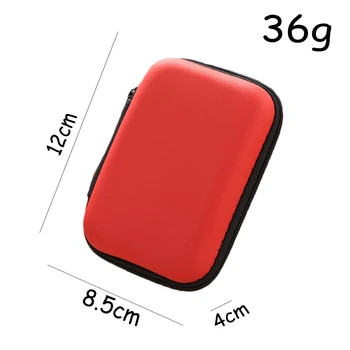 Mini Prenosni Trdi Disk Imetnik Primeru Zaščite Vrečko Za Zunanji Trdi Disk, Slušalke U Disk, USB Kabel Anti-tlak Shranjevanje Primera