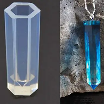 3pcs DIY Tekoče Silikonsko Plesni Smolo Nakit Obesek Plesni Ročno izdelani Okraski Orodja Crystal Design 2021 Nov Design