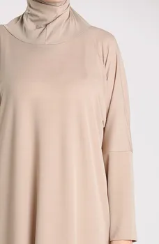 Muslimanska molitev obleko Hoodie hidžab tam kaftan islami Enem Kosu Ena Velikost Polno Zaprtih Priložnostne Jersey tkanine Oddaljena 4 letni Časi